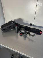 Mevo Start Streaming Kamera mit Stativ und Tasche