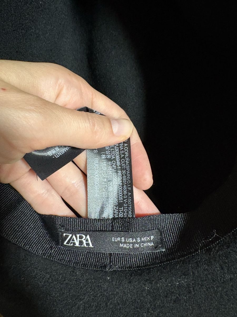 Zara Copricapi, berretti & cappellini: Cappello ampio nero Zara taglia S  – Usato da Mendrisio venduto da ali_72xt 6