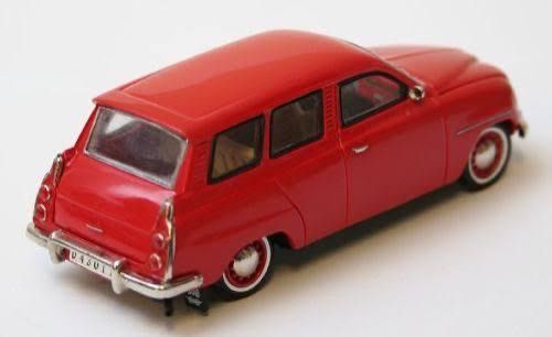 Saab Modellini d'auto: SAAB 95 ROT 1:43 NEI – Nuovo e nell'imballaggio originale da Suhr venduto da Moebelsiralfred 1