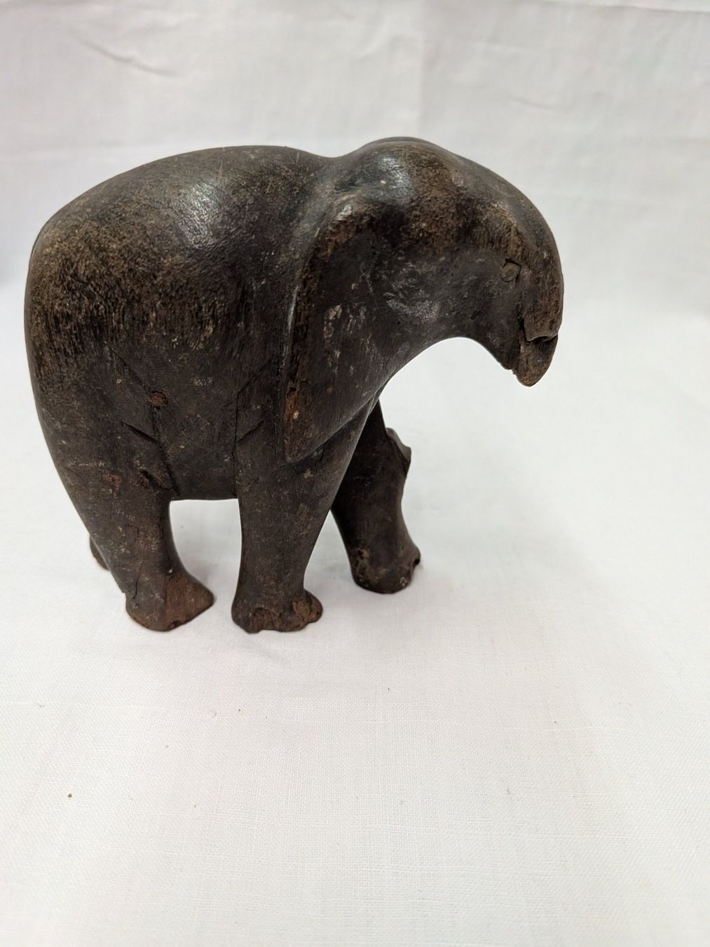 Sculture & Statue: Antike Holzskulptur Afrika Elefant – Usato da Emmen venduto da Brockofsky 3