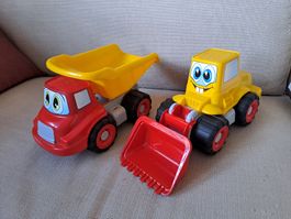 Spielzeugauto Kipplaster Bagger Androni Giocattoli gebraucht