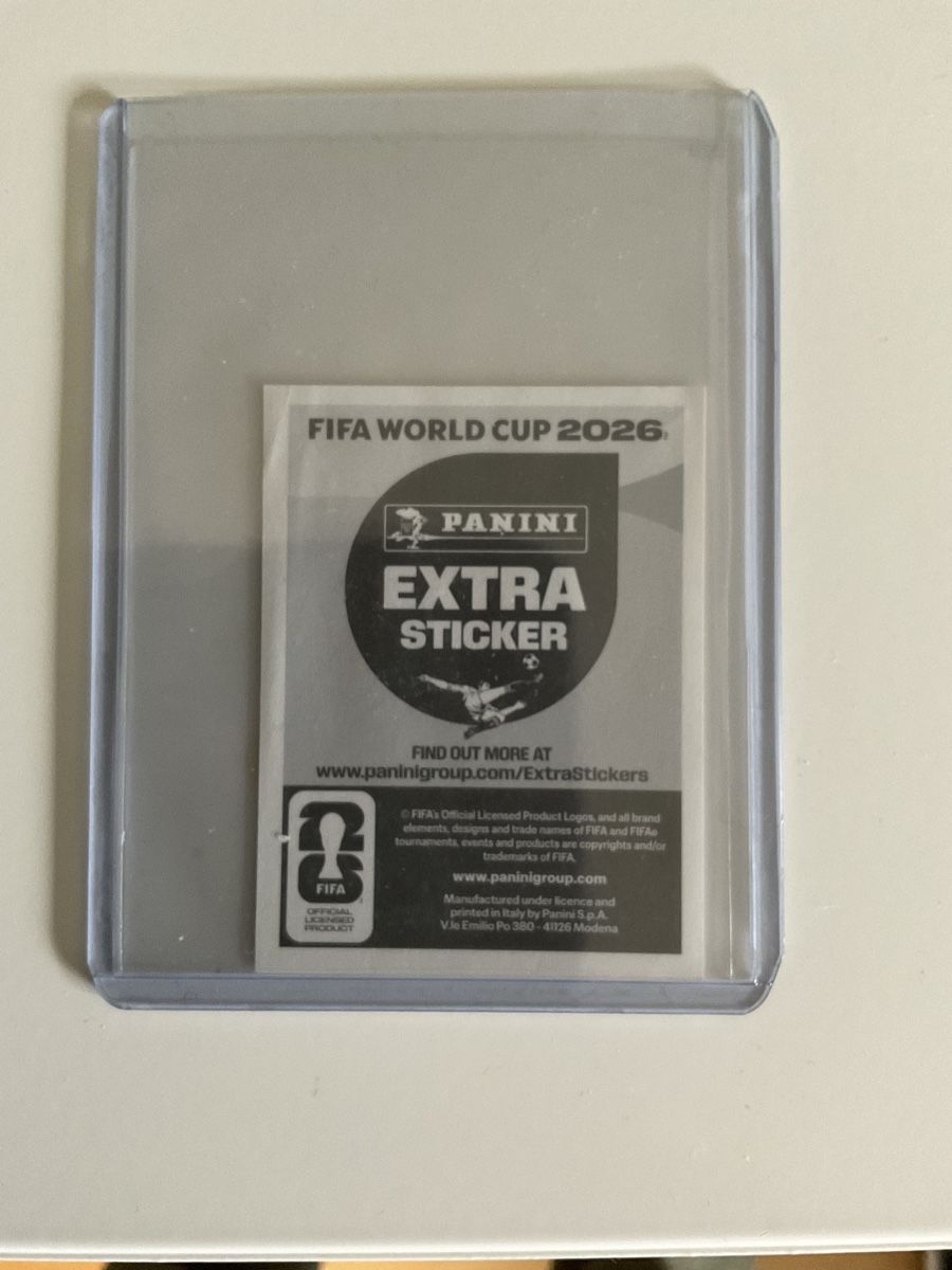 Panini Sammelbilder & Trading cards: Panini WM 2026 Extra Sticker Alphonso Davies - Canada – Gebraucht aus Basel von hill007 1