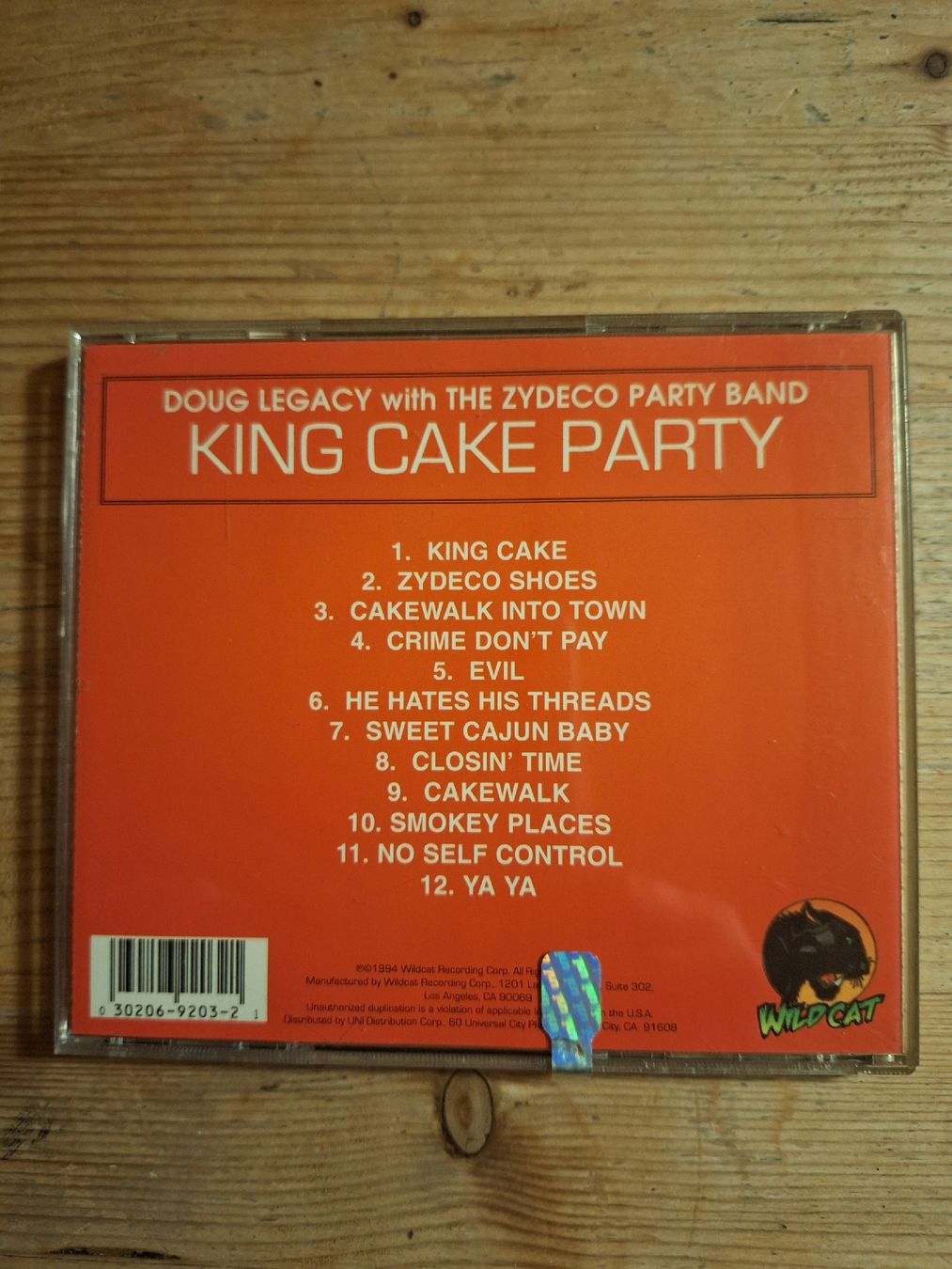 CDs: Doug Legacy "king cake party" – Gebraucht aus Schwarzenburg von Ralfi1 1