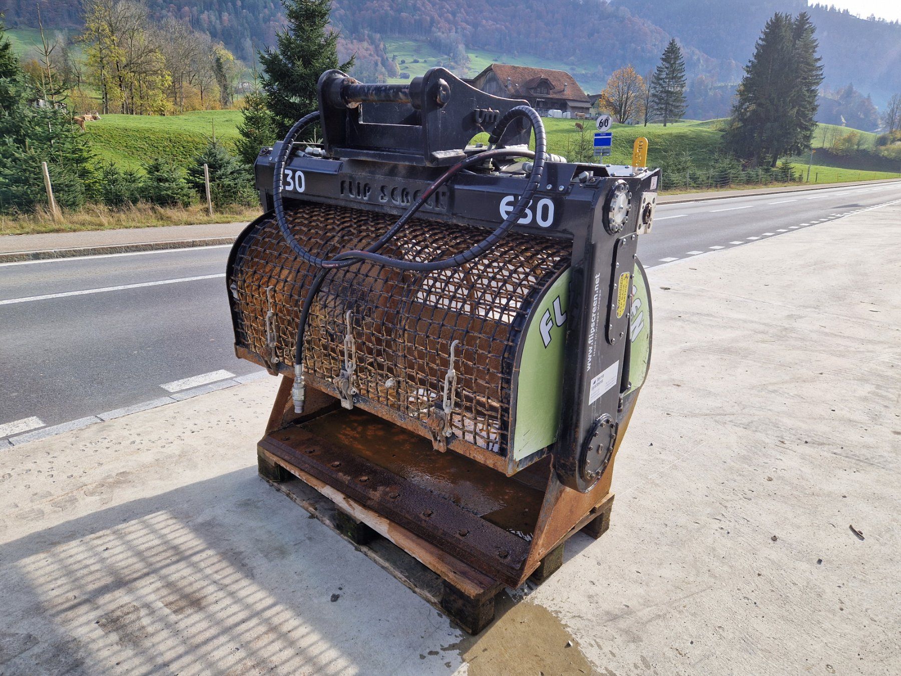 Escavatori: Sieblöffel Siebschaufel Flip Screen E30  6-10 to Bagger – Usato da Schüpfheim venduto da grischa01 1