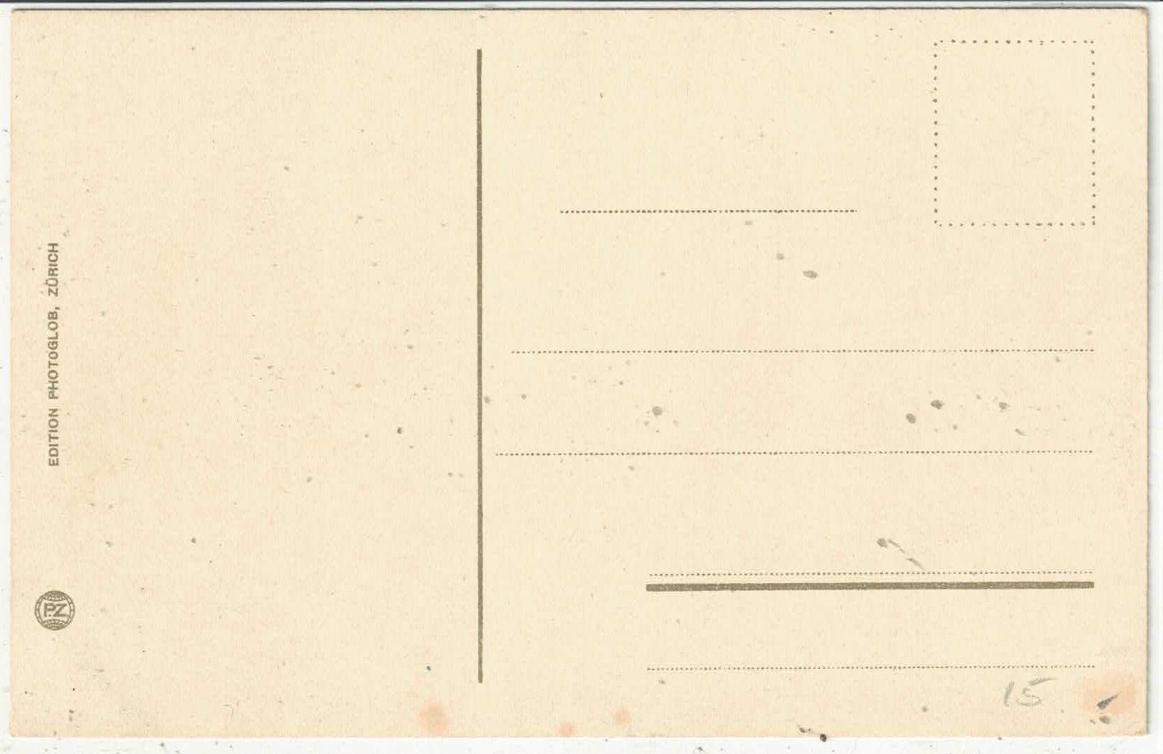 Cartoline postali: Klausenstrasse - Grenzstein Uri & Glarus - Postkutsche - Lit – Usato da Ettingen venduto da Kartenplanet 1