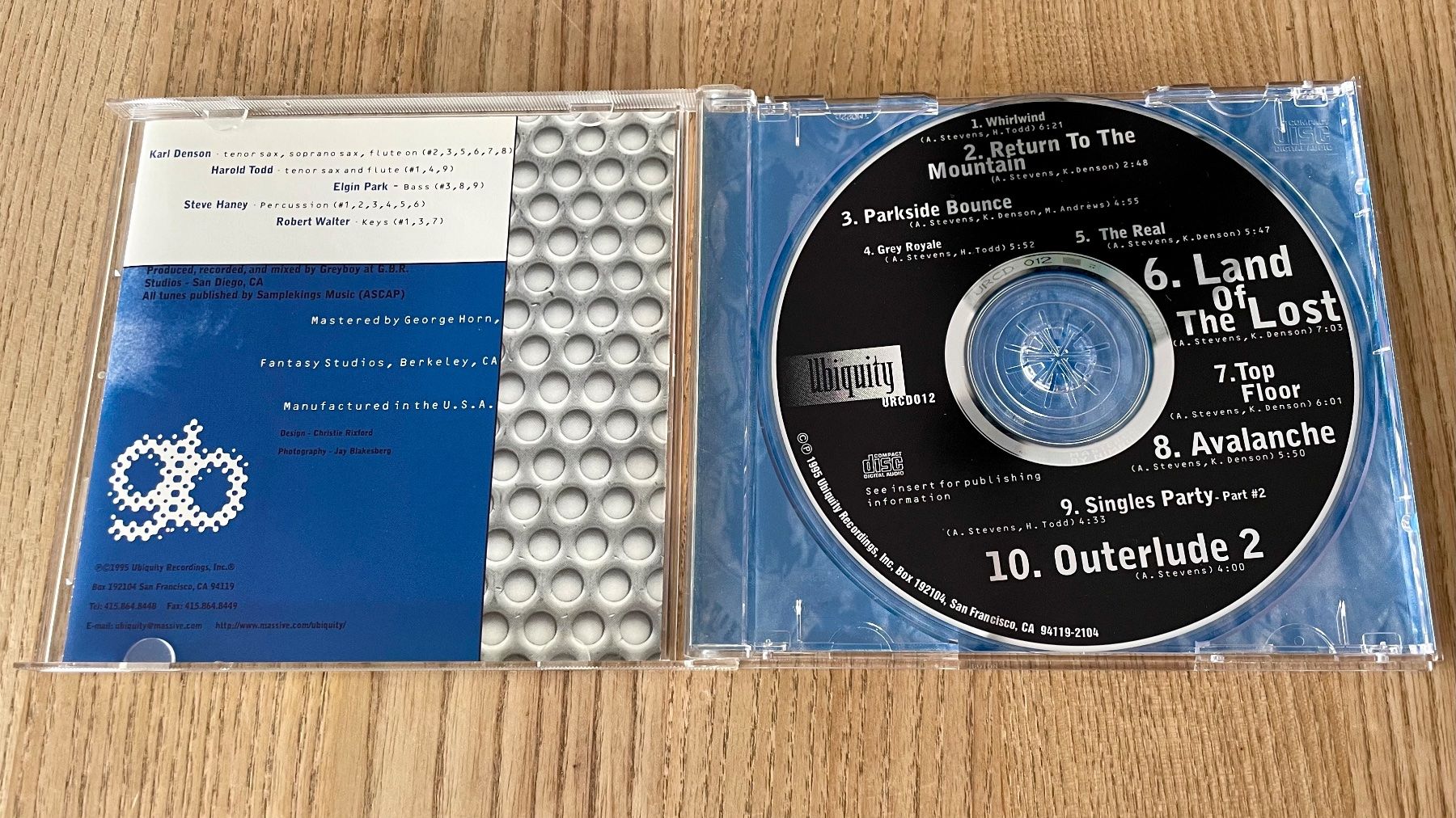 CD: Greyboy - Land of the Lost - CD – Usato da Pontresina venduto da il-bain 2