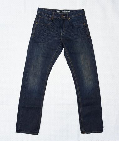 NEU! Crafted Goods Jeans, C&A, dunkelblau, Gr. 33/34