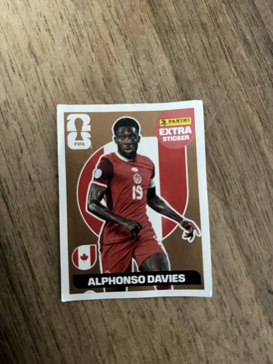 Panini Cartes à collectionner: Panini Alphonso Davies Bronze – D'occasion à Rain par Csharky