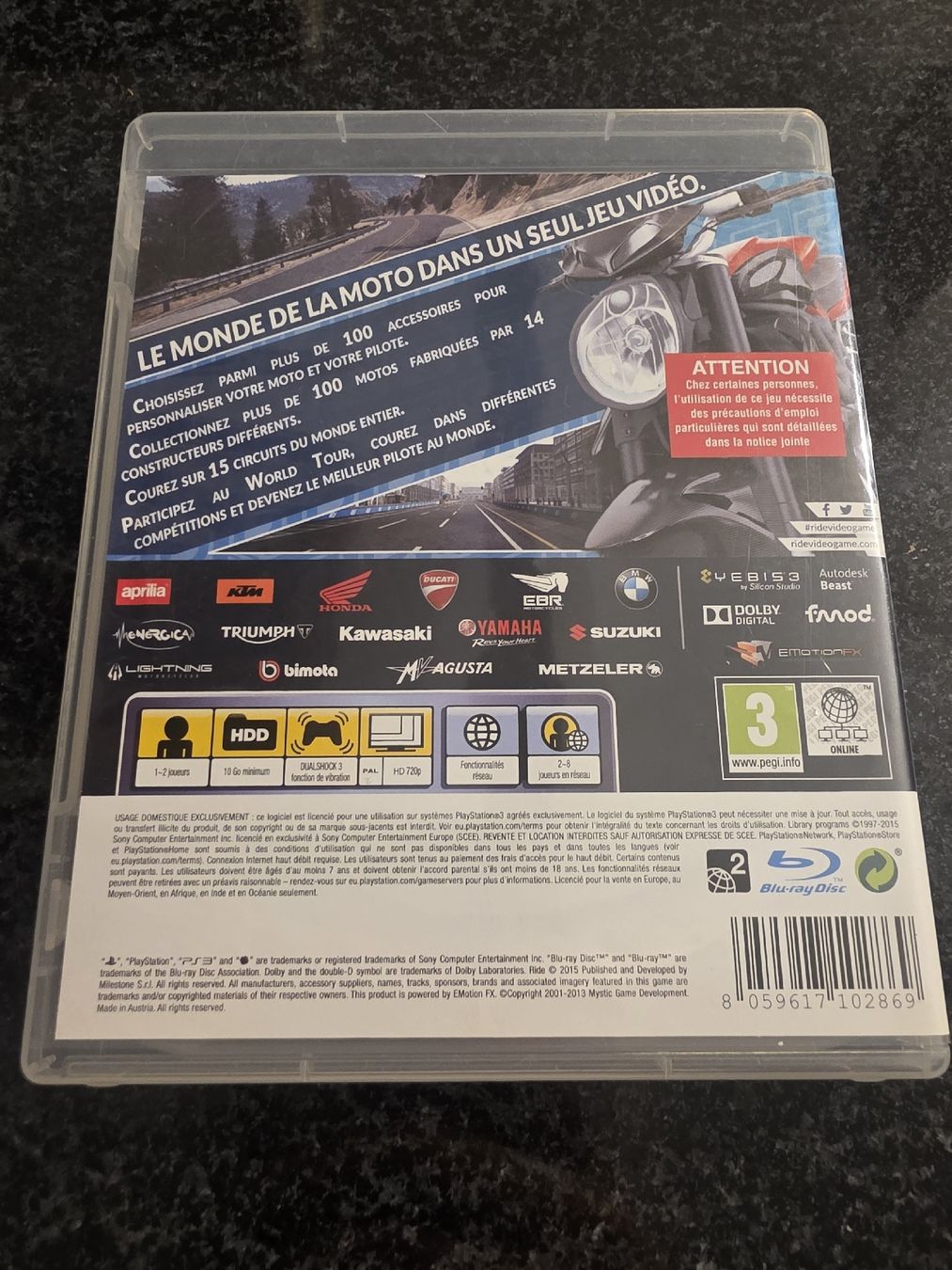 Giochi: Ride PS3 – Usato da Chavornay venduto da Crash37 1