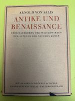 Arnold von Salis: Antike und Renaissance.