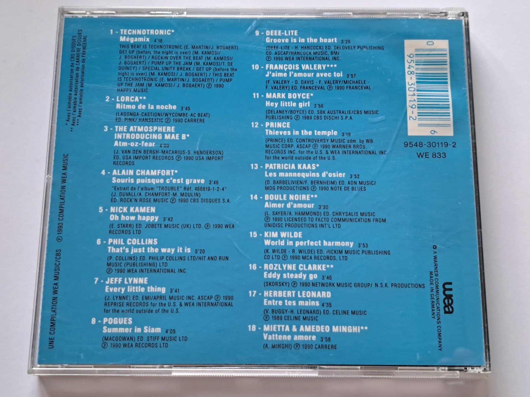 CDs: CD La compil 18 titres enchainés – Gebraucht aus Pully von bro_n52j 1