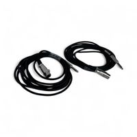 2x 4m Audiokabel 6.35mm Klinke M Mono auf XLR W (X1037)