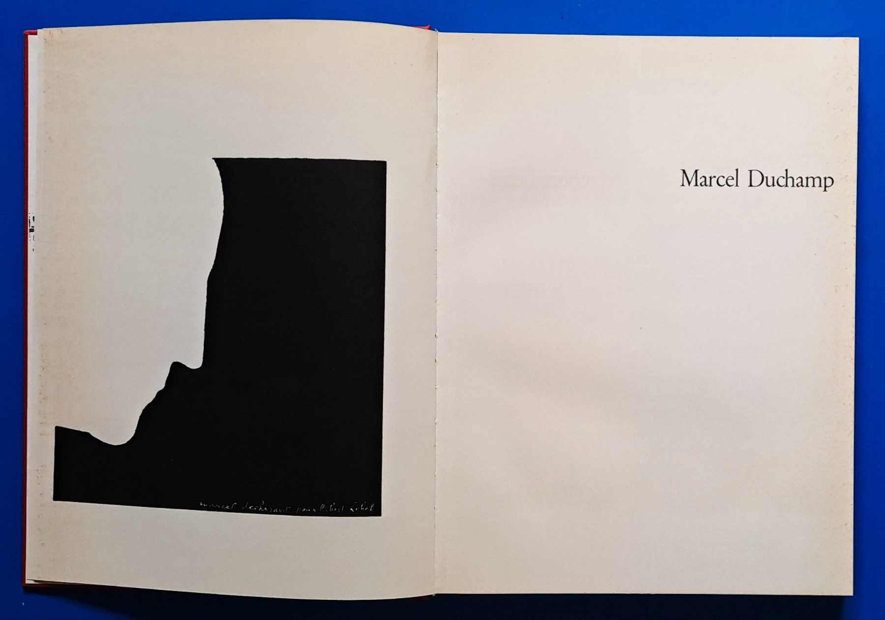 Libri: Selten: MARCEL DUCHAMP. Deutsche EA 1962. TOP – Usato da Zürich venduto da archiphil 3