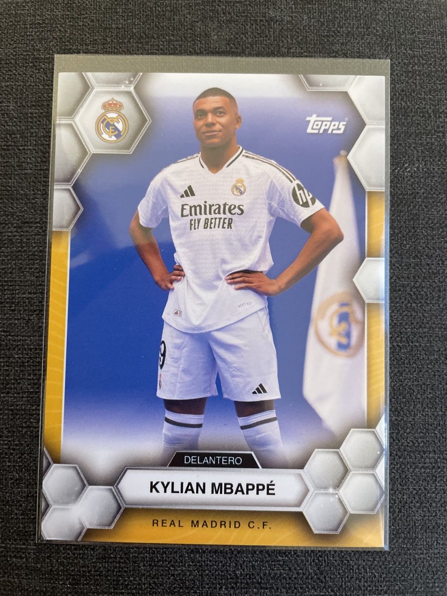 Topps Carte collezionabili: Topps Kylian Mbappé Real Madrid – Nuovo (secondo la descrizione) da Burgdorf venduto da Sports_Cards_3400