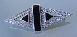 Silber 925 Brosche 52 x 21 mm