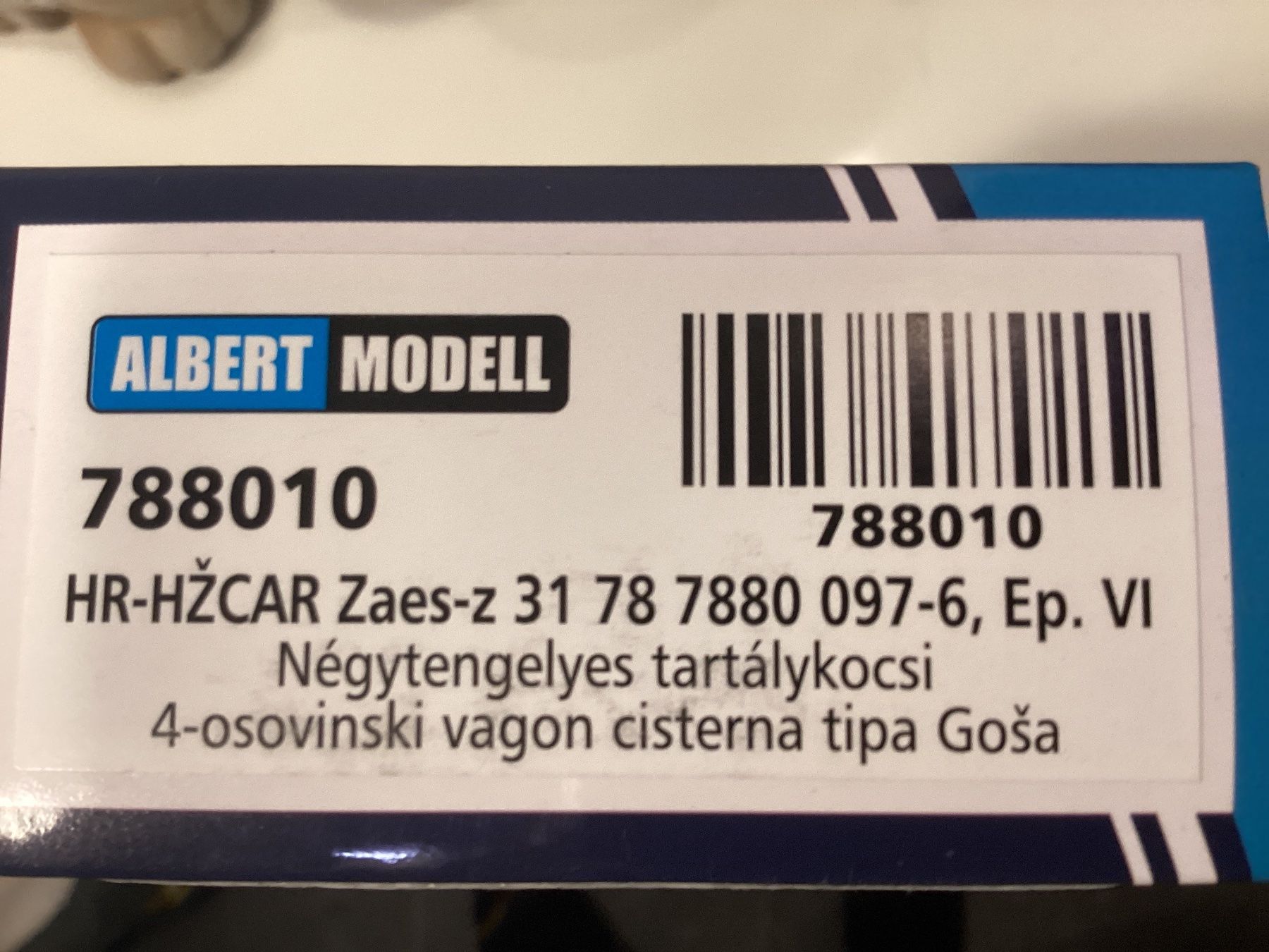 Modellini di ferrovie: Albert Modell 788010 HZ Zaes – Usato da Rudolfstetten venduto da Gwyneth2 1
