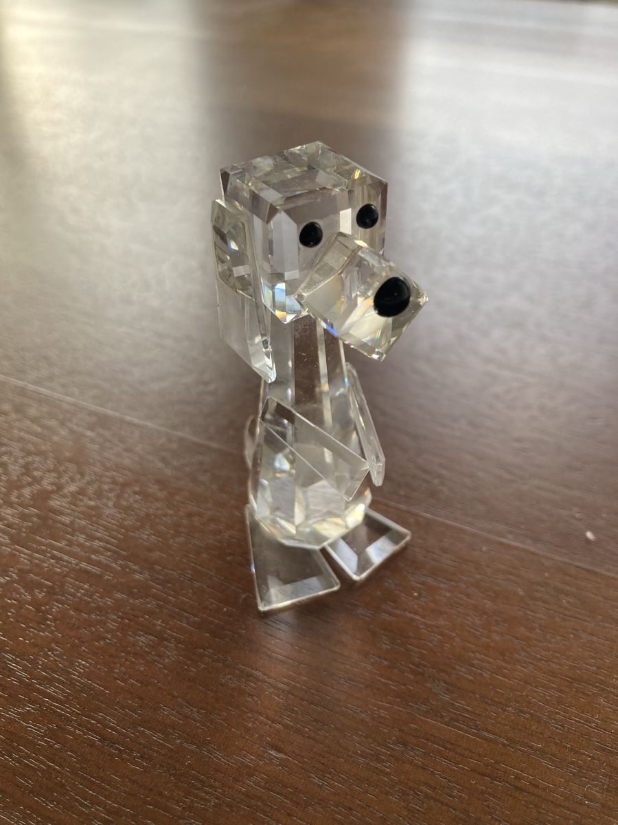 Swarovski Statuette: Swarovski, kleiner Hund – Usato da Zürich venduto da mainau16