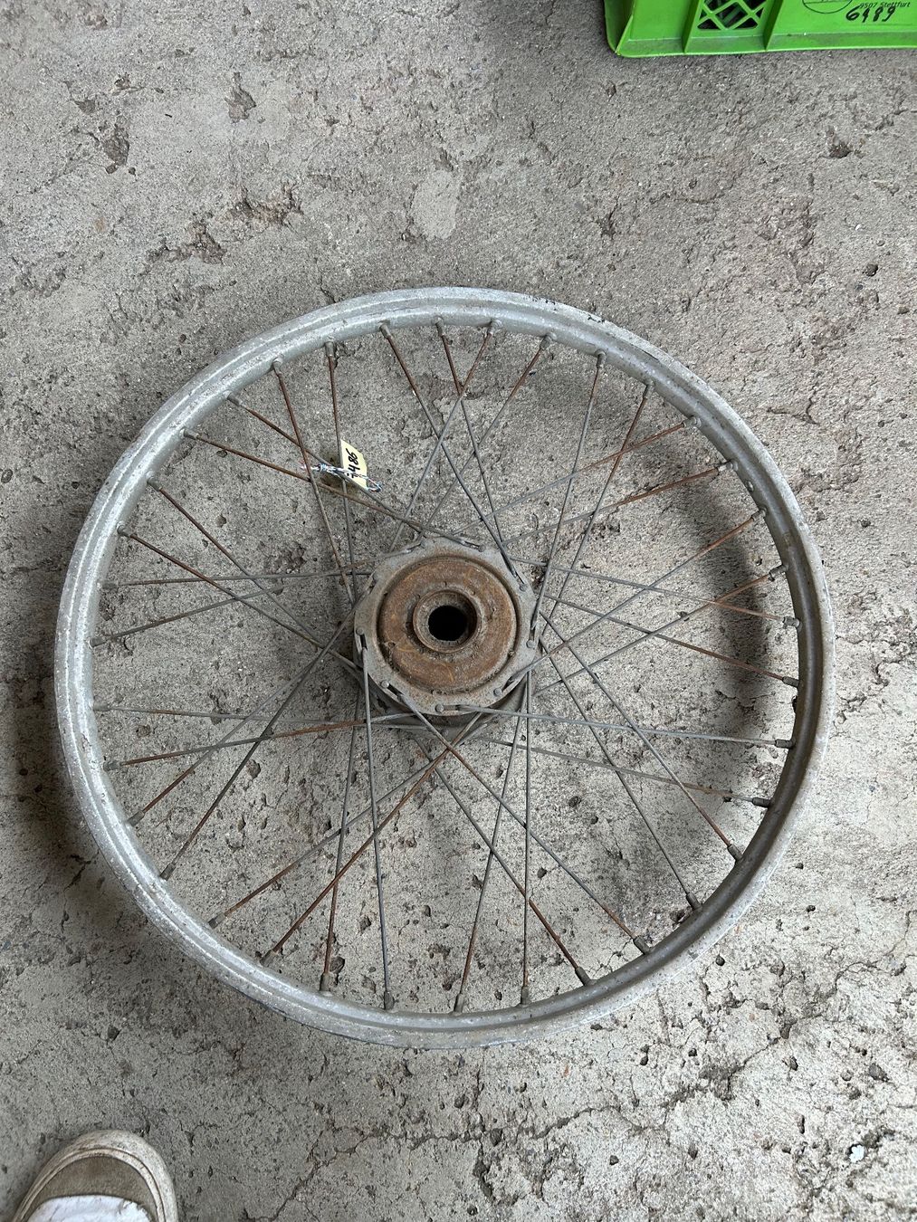 Puch Parti ricambio per ciclomotori: Weinmann 19 Zoll Mofa Speichenrad – Difettoso da Fahrni b. Thun venduto da berger_tuning34 4