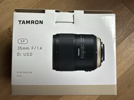Tamron SP 35mm F1.4 Di USD Nikon DSLR Objektiv guter Zustand