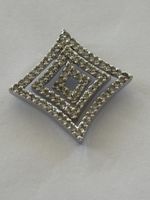 Schmuckanhänger Weissgold/Diamanten 18 Karat