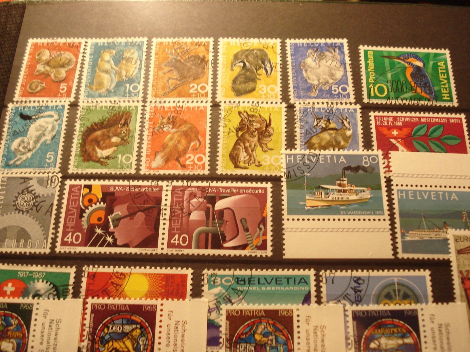 Alle Briefmarken: Lot Schweiz ET.o – Gebraucht aus Niederwil AG von morostahu 1