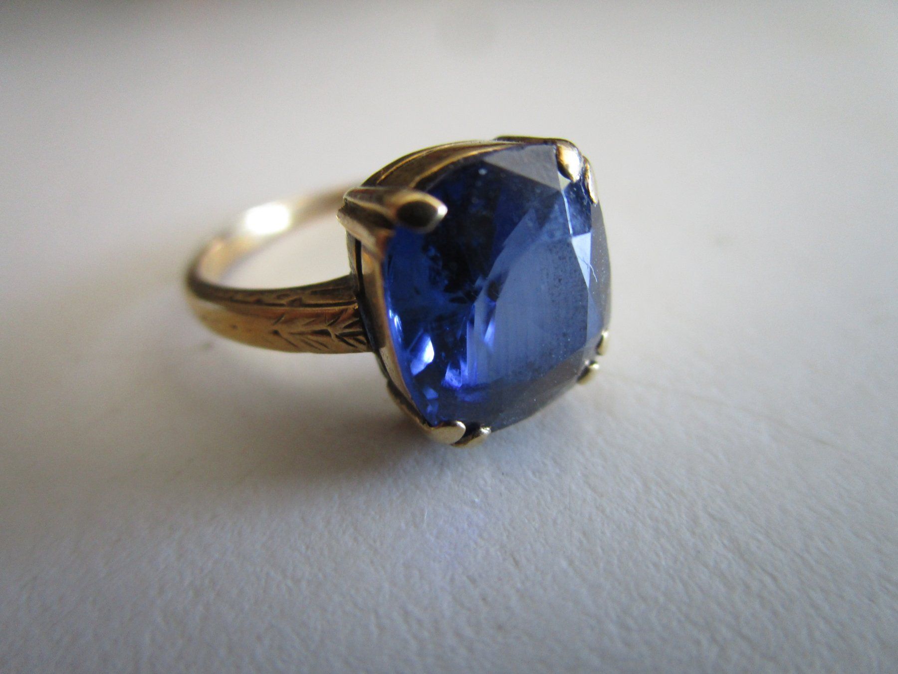 Anelli: Antiker Ring mit Stein  Gold 750 – Usato da Heimberg venduto da Lupo57 1
