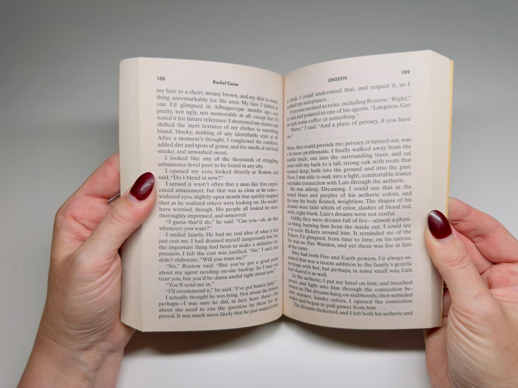 Bücher: NOVEL: Rachel Caine, Unseen, Book three – Gebraucht aus Grosswangen von English_books 8