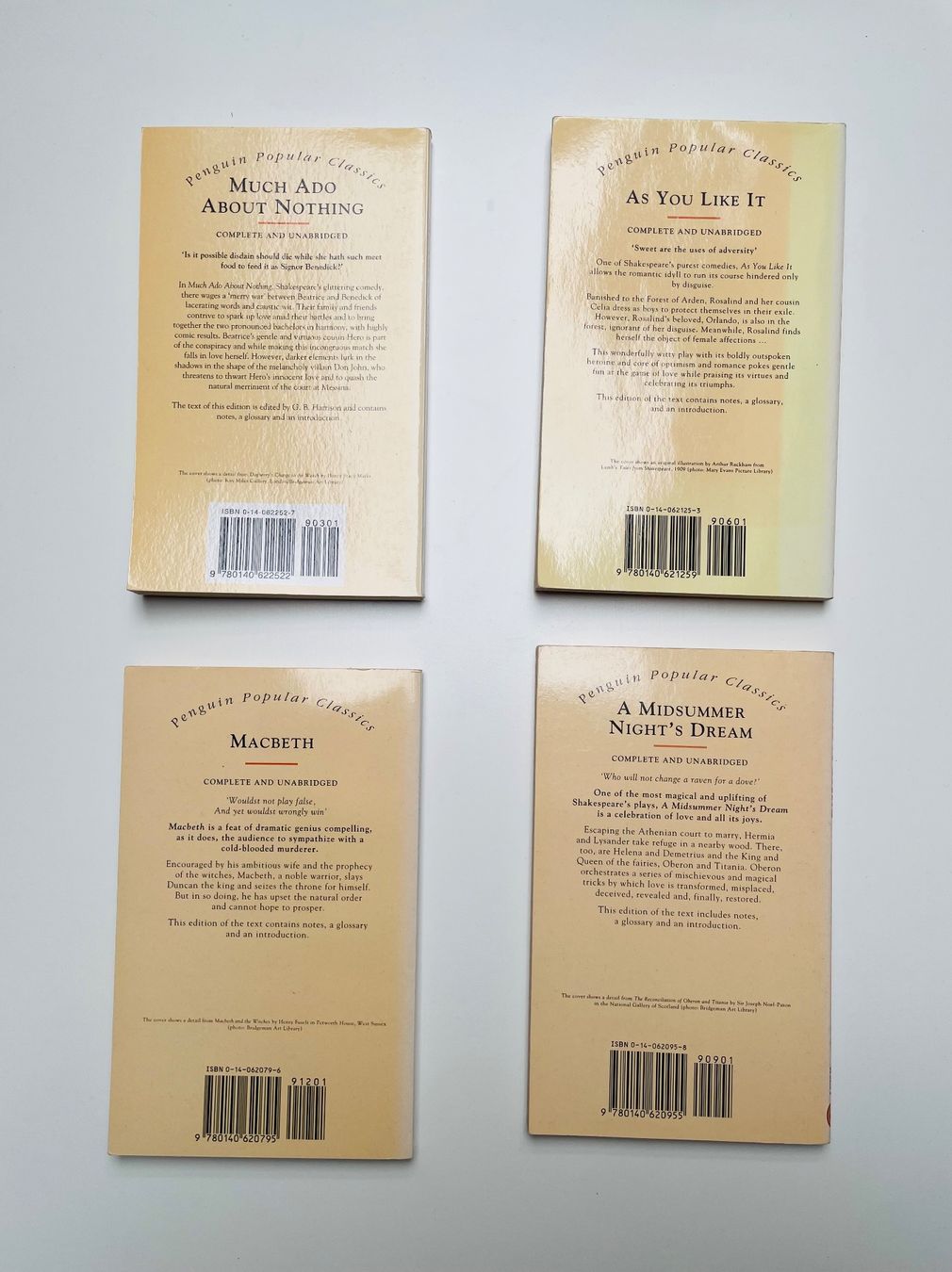 Bücher: 4 Shakespeare Classics – Gebraucht aus Grellingen von dinge 1