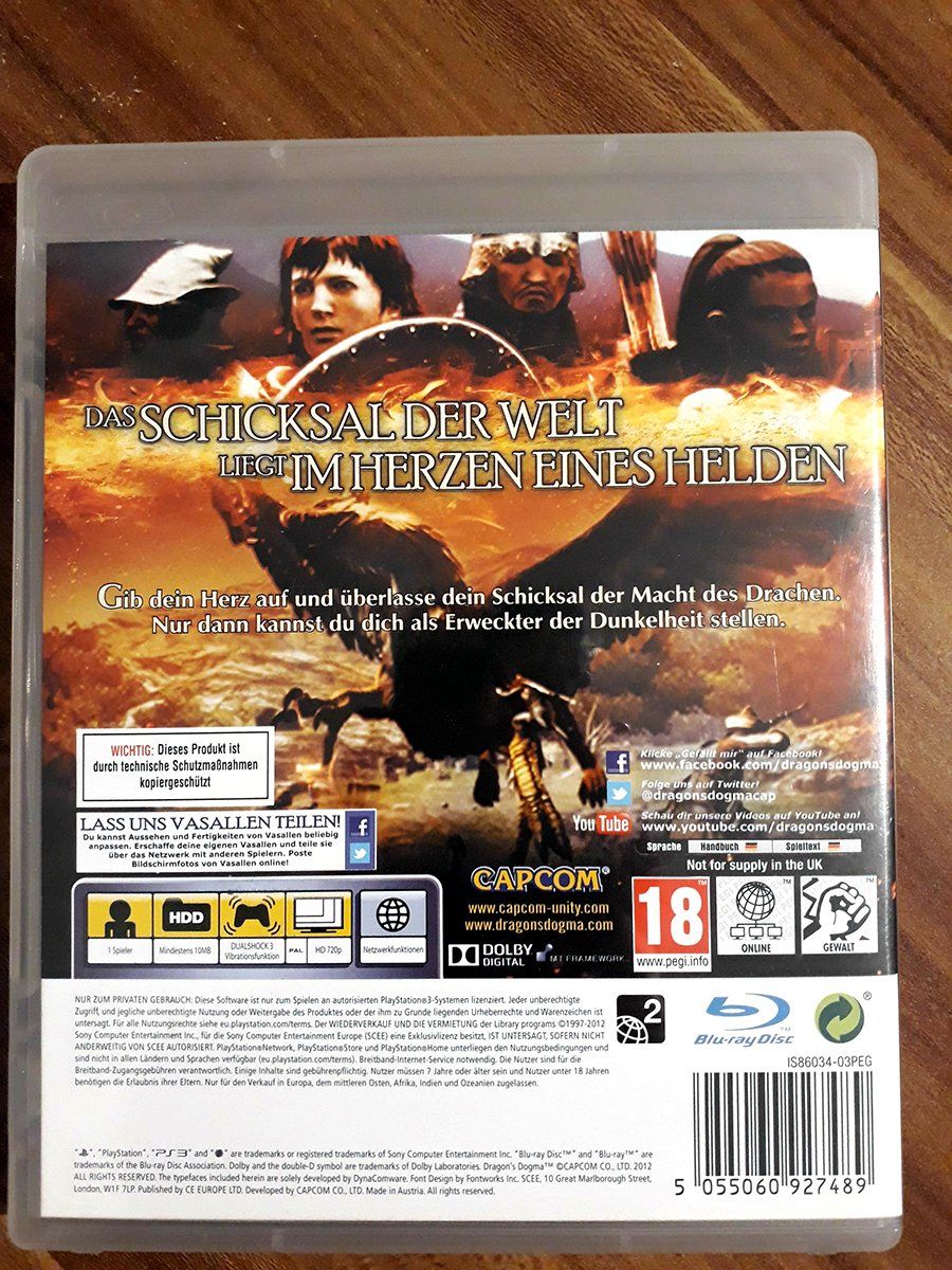 Giochi: PS3 Dragons Dogma – Usato da Grenchen venduto da LadyCalis 1