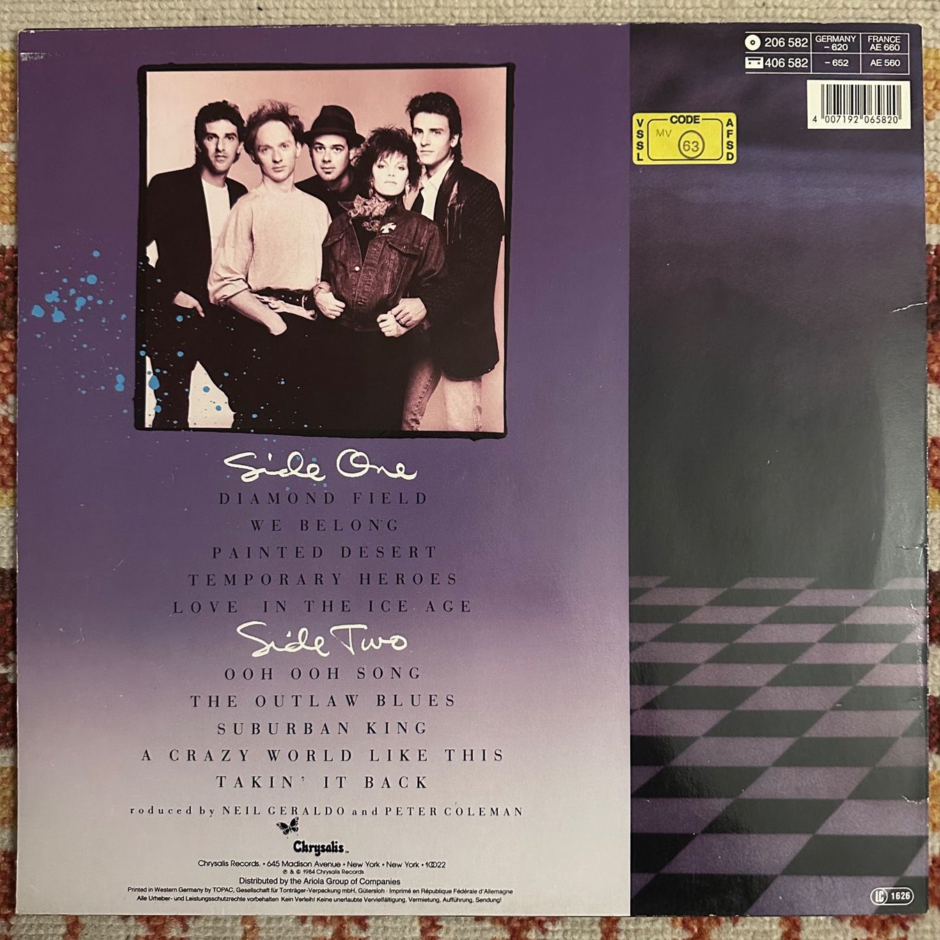 Schallplatten: LP - Pat Benatar - Tropico – Gebraucht aus Breganzona von Onairda75 1
