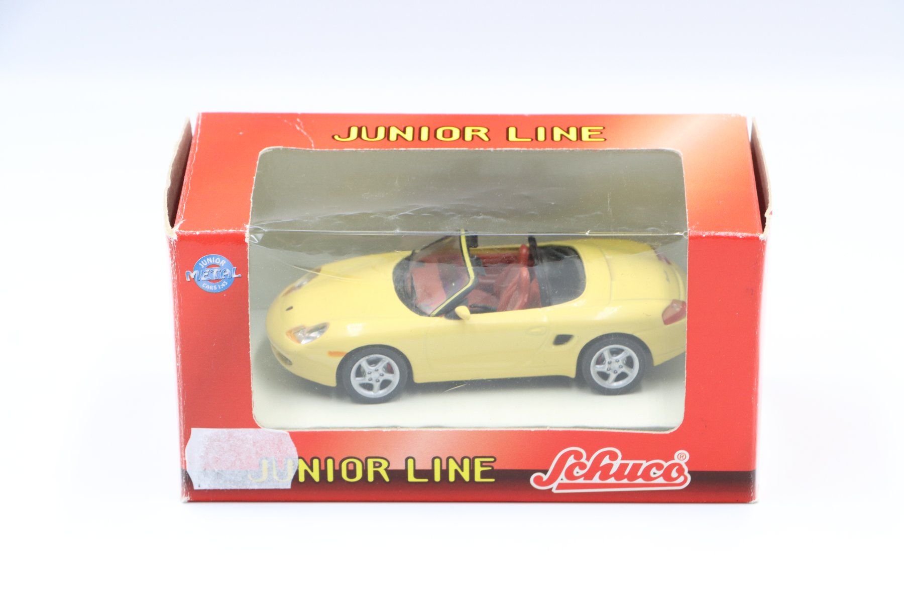 Porsche Modellini d'auto: Porsche Boxster 1:43 Schuco Junior – Nuovo e nell'imballaggio originale da Bühl b.Aarberg venduto da modelldiecast 1