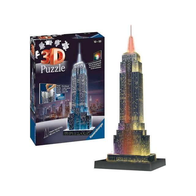 Ravensburger Puzzles: Ravensburger 3D Puzzle Empire State Building LED – Gebraucht aus Zuchwil von simge_1907 2