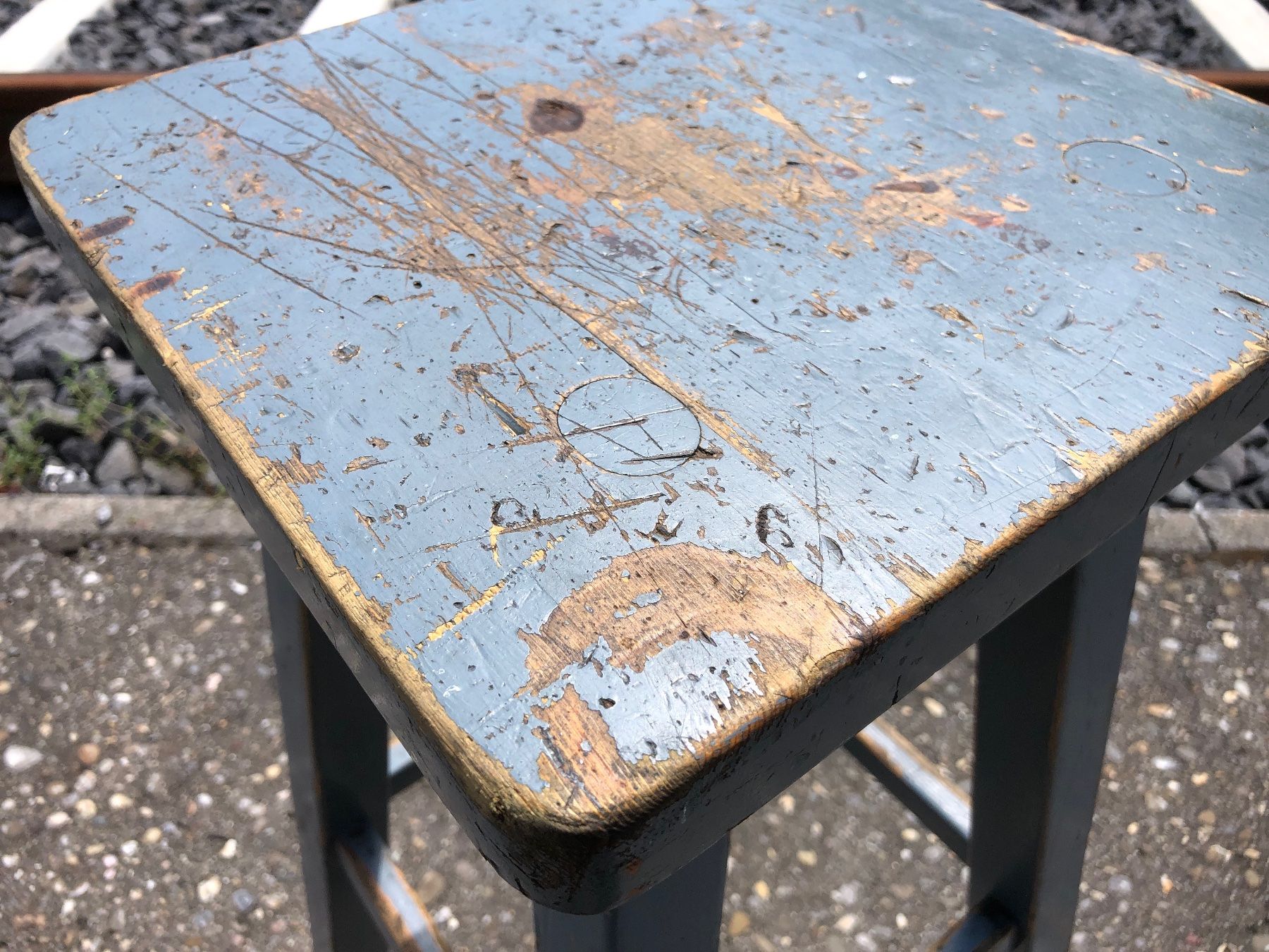 Sgabelli: Werkstatt-Hocker Industrial Original – Usato da Laufenburg venduto da industrial-silence 7
