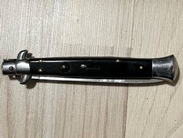 ITALIENISCHES SCHWARZES KLAPPMESSER / 1978 / Top-Zustand!