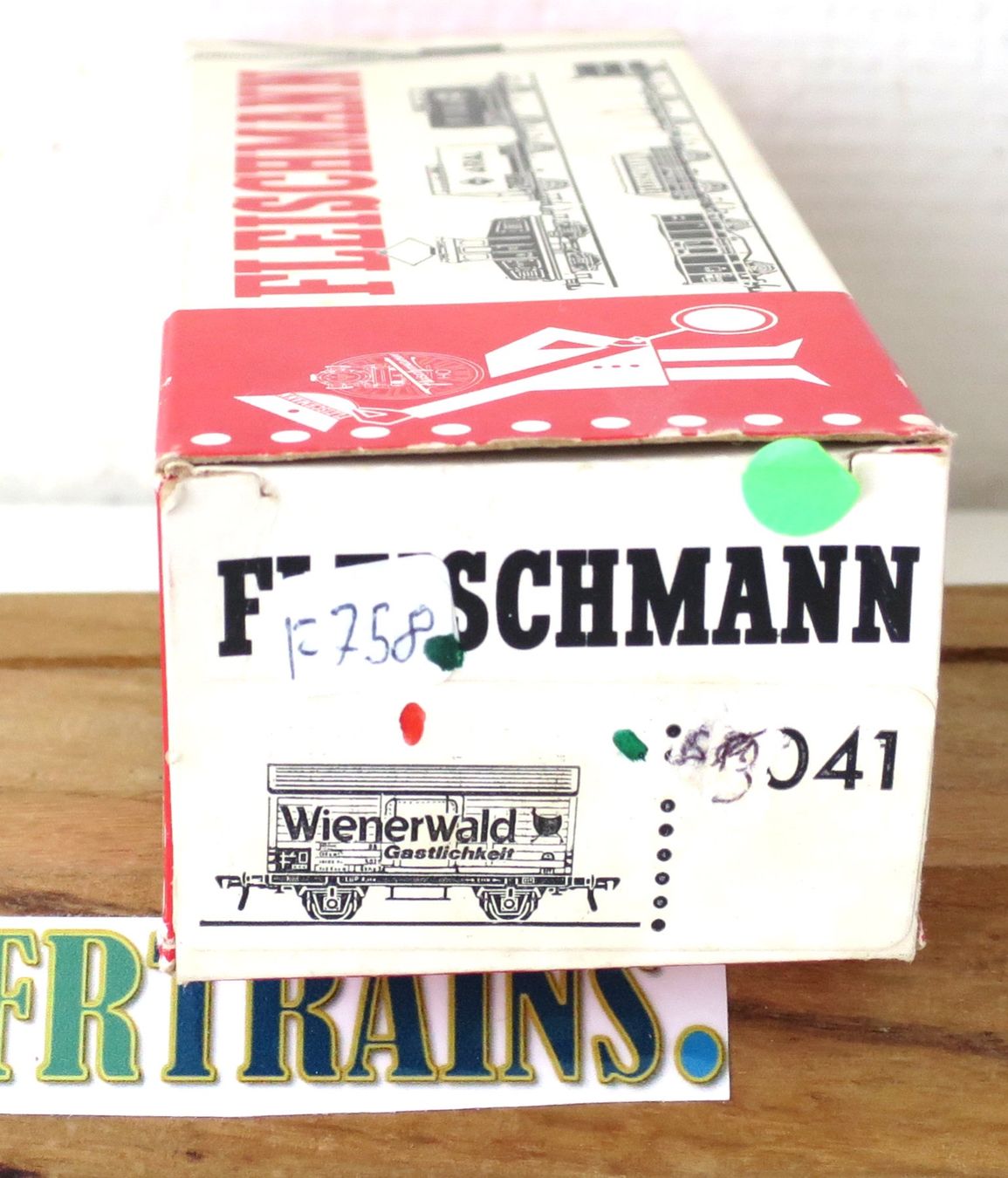 Fleischmann Modellini di ferrovie: FLEISCHMANN 5041 DB COUVERT WIENERWALD – Usato da Gland venduto da FRtrains 5