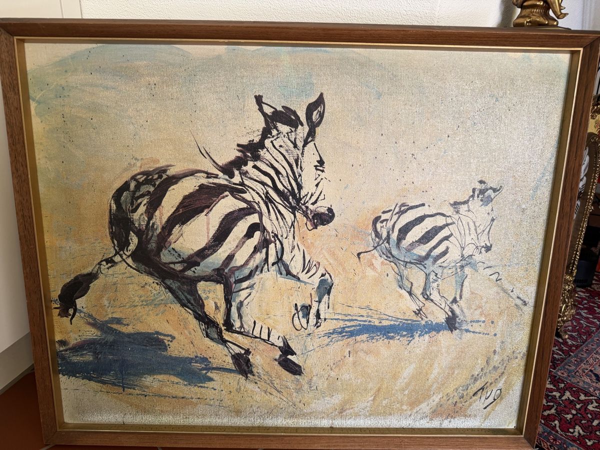Dipinti: Fritz Hug Gemälde 73cm x 58cm ohne Rahmen – Usato da Zürich venduto da sne.swiss 3