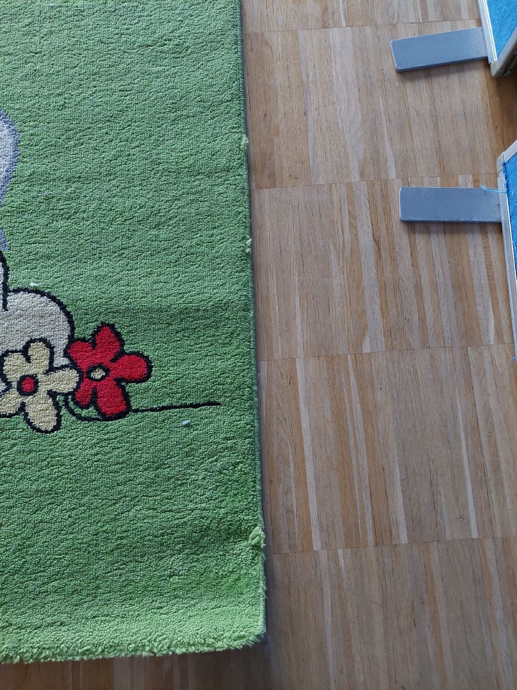 Tappeti: Kinderteppich Läufer mit Schafen, hellgrün – Usato da Berlingen venduto da Scherrer7706 2