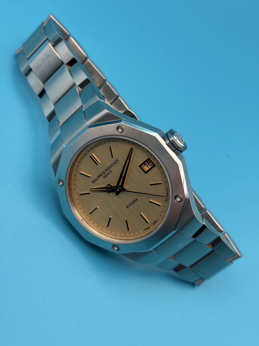 Baume & Mercier Orologi: Baume & Mercier Riviera MOA10822 – Nuovo (secondo la descrizione) da Meyrin venduto da Samos23