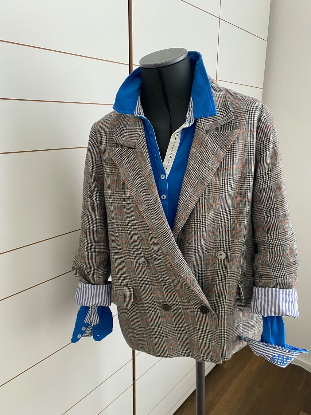 Bogner Giacche: designer set: blazer leinen poloshirt + bogner papiertasche – Usato da Mels venduto da Adnoh 1
