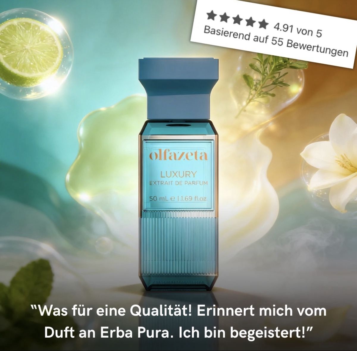 Chogan Profumi & Eau de Toilette: OLFAZETA Luxury Extrait de Parfum 50ml - Neu, – Nuovo e nell'imballaggio originale da Hinwil venduto da Veluxe93 3