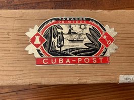 Vintage Zigarren Holz Cuba