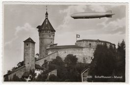 ZEPPELIN über Munot in Schaffhausen