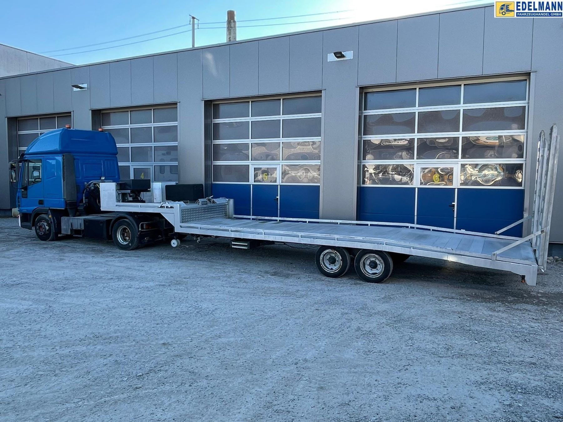 Iveco Veicoli commerciali: IVECO 80E21 Tector mit Anhänger – Usato da Olten venduto da D.Edelmann_GmbH 2