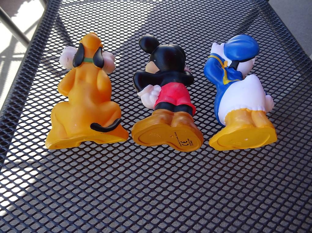 Disney Statuette: Mickey Mouse, Donald Duck und Pluto – Usato da Niederbipp venduto da PiaZ01 2