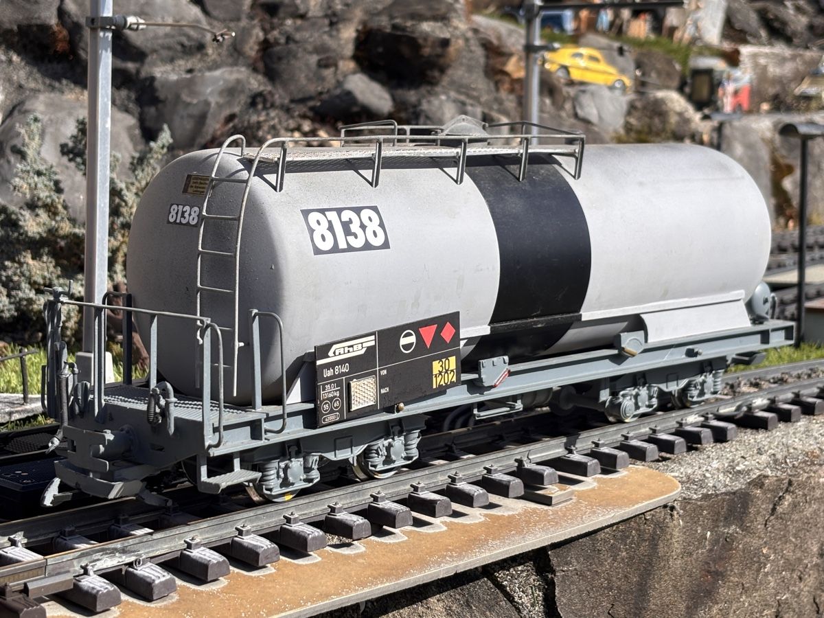 Modellini di ferrovie: Wagon citerne LGB Rhb  – Usato da Ollon VD venduto da behemiste51 1