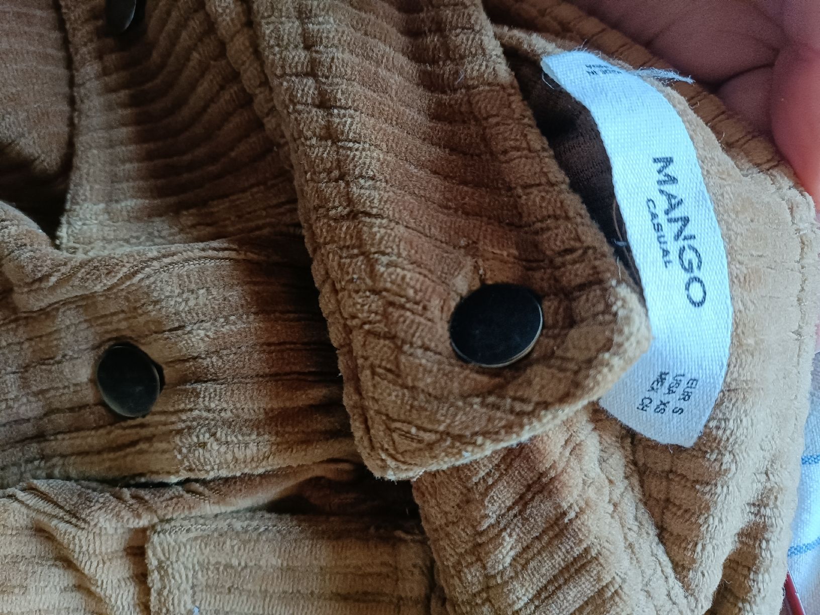 Mango Gonne: Mini-jupe côtelé Mango - Taille XS – Usato da Vaulruz venduto da O_DDM 2