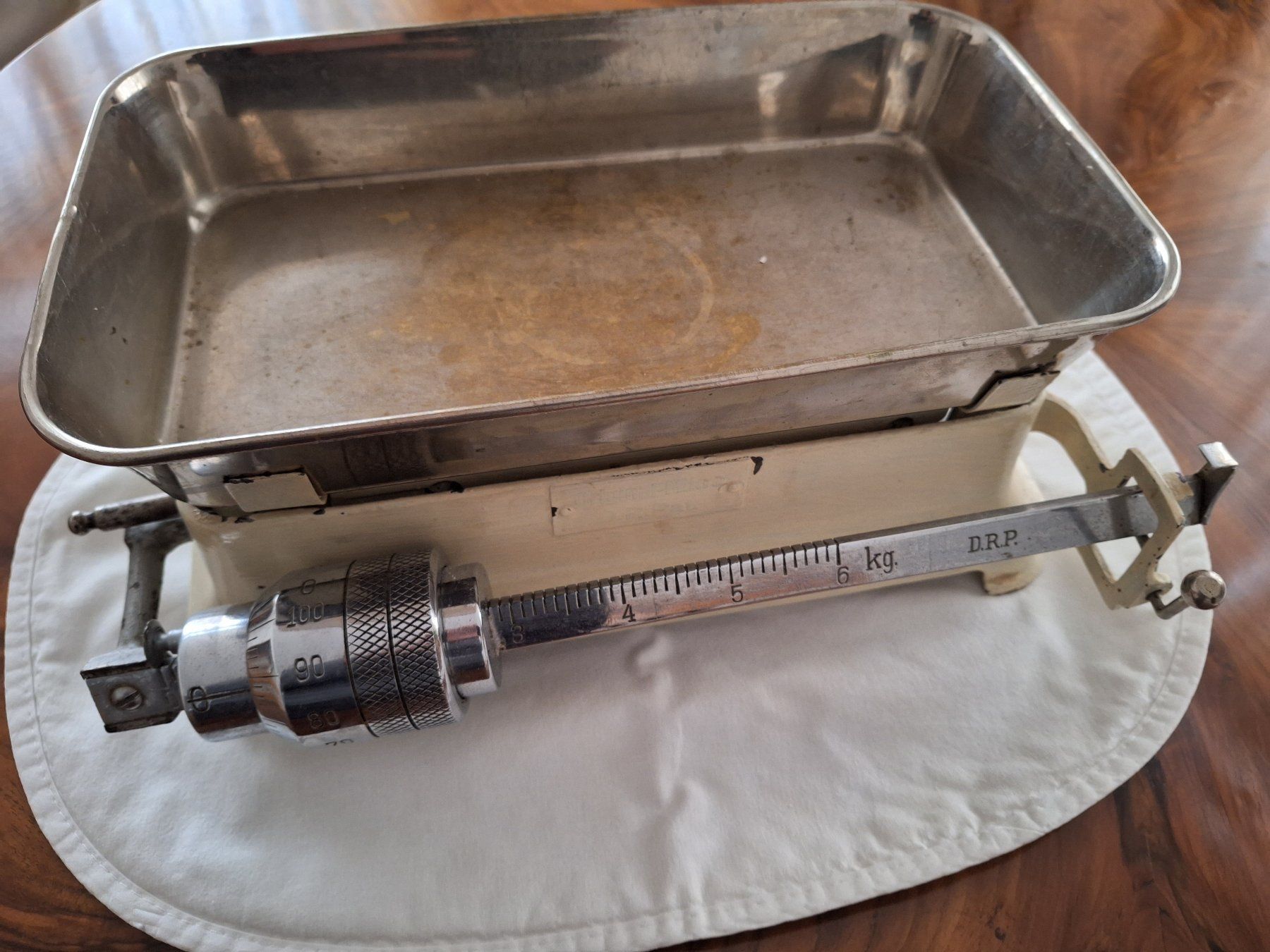 Bilance da cucina: Vintage Küchenwaage, Schale abnehmbar – Usato da Winterthur venduto da Goldpipau