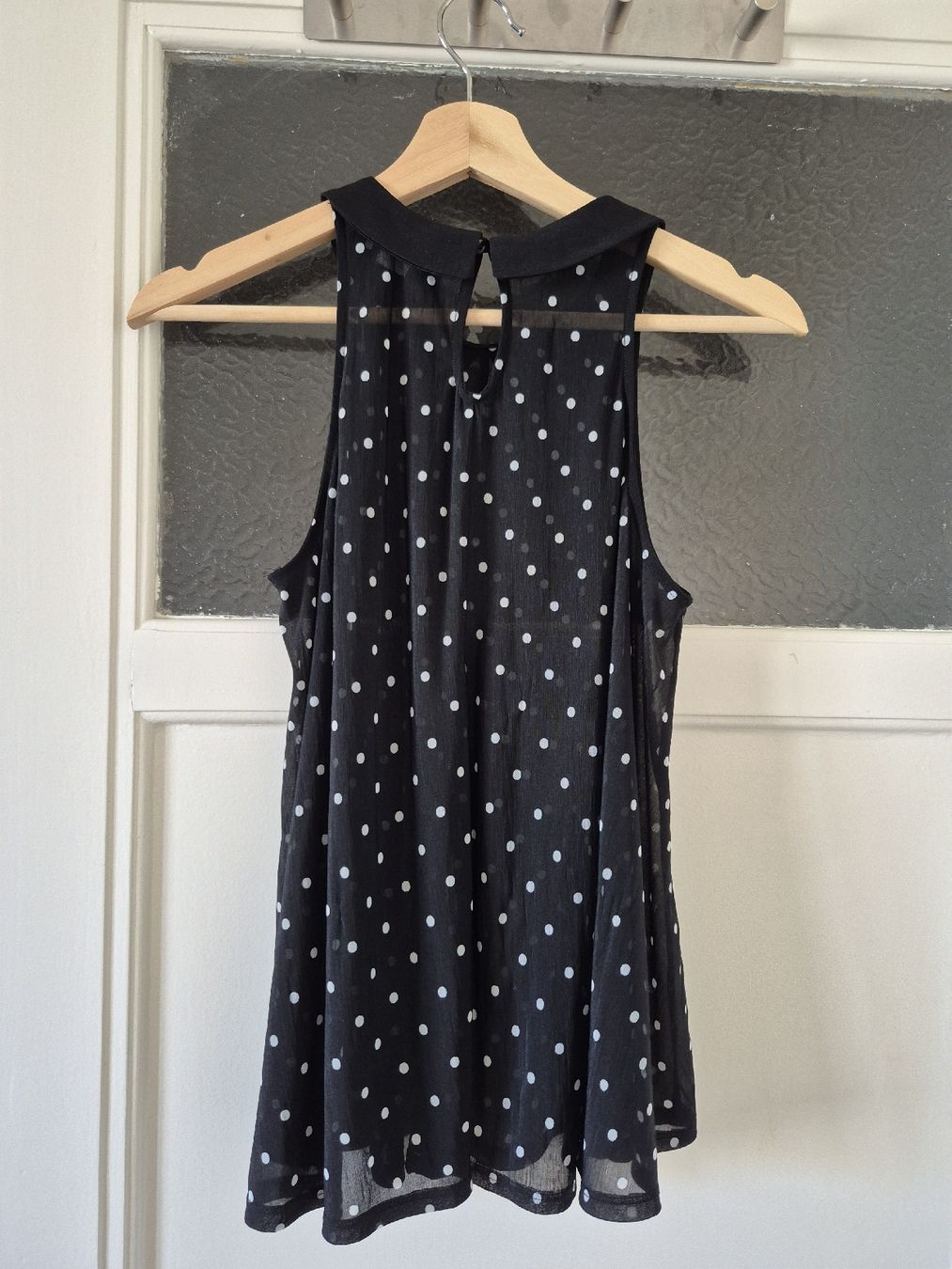H&M Top: Top à pois transparent H&M Divided 36 – Usato da Lausanne venduto da claire1401 4