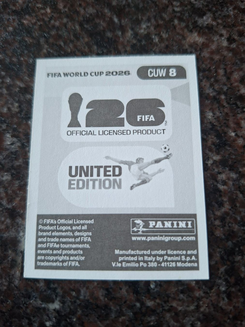 Panini Carte collezionabili: FIFA WM 2026 Sticker - SHURANDY SAMBO - CUW 8 – Nuovo (secondo la descrizione) da Erlinsbach venduto da pfunky 1
