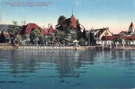 Gruss aus Küsnacht - schöne Ansichtskarte: HOTEL SONNE